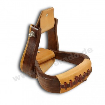 Holzsteigbügel - Rose wood Stirrup