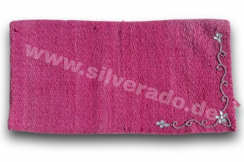 Western - Blanket, Showblanket - pink / glitzer (Restposten)