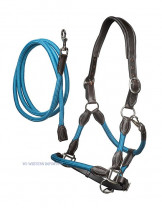 Lederhalfter Horsemans Tack, anatomisch, Cob