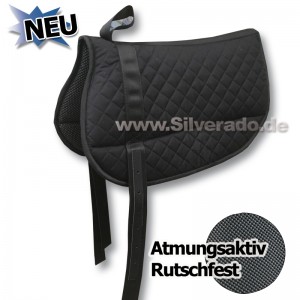 2-4170 Atmungsaktiv Rutschfest Neopren-Waabengewebe Reitkissen Western Bare Back Pad