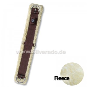 Fleece Westernsattelgurt, rostfrei von Silverado