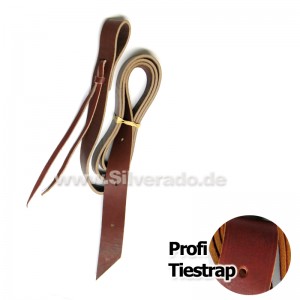 Latigo Tie-Strap - Langer Lederriemen für die Sattelgurte Westernsattel