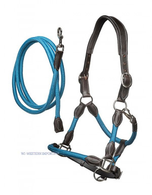 Lederhalfter Horsemans Tack, anatomisch, Cob