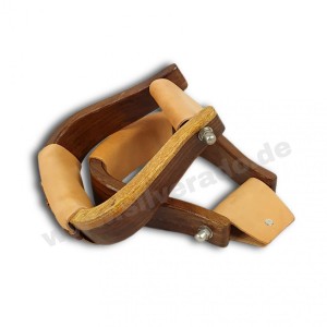 Holzsteigbügel - Rose wood Stirrup