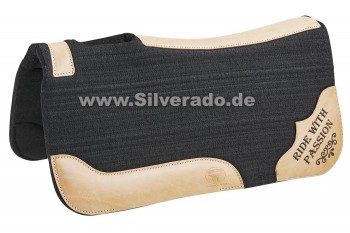 Filz Western-Pad PASSION-RIDE, schwarz
