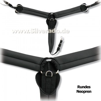 Neopren-Vorderzeug-Western, Breast-Collar von Silverado