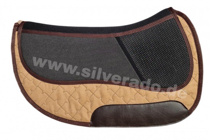 Grandeur Physio Westernpad - short beige - braun, 66 cm