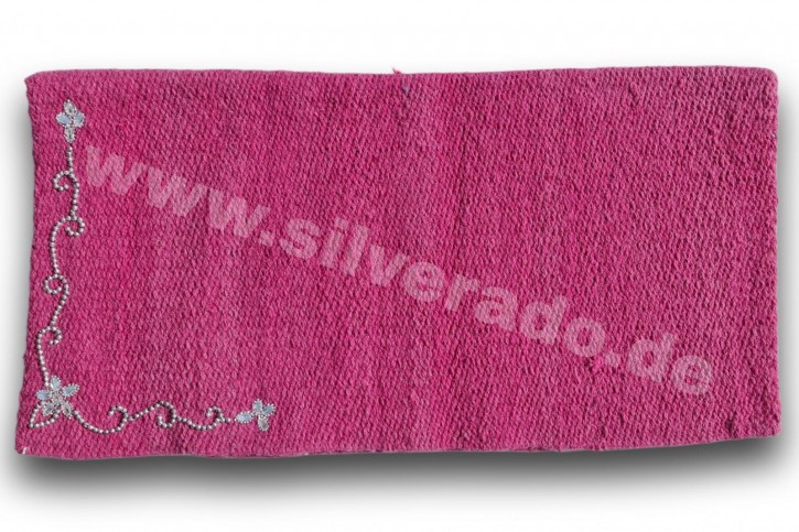 Western - Blanket, Showblanket - pink / glitzer (Restposten)
