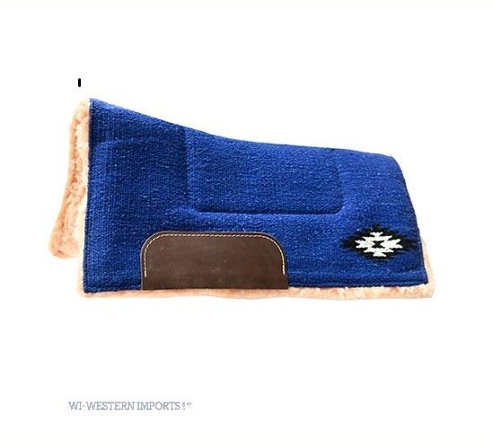 Pony Westernpad anatomisch blau