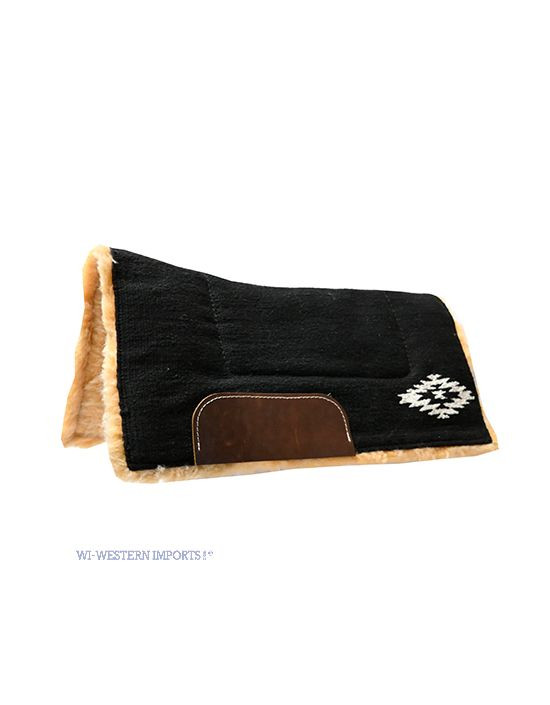 Pony Westernpad anatomisch schwarz